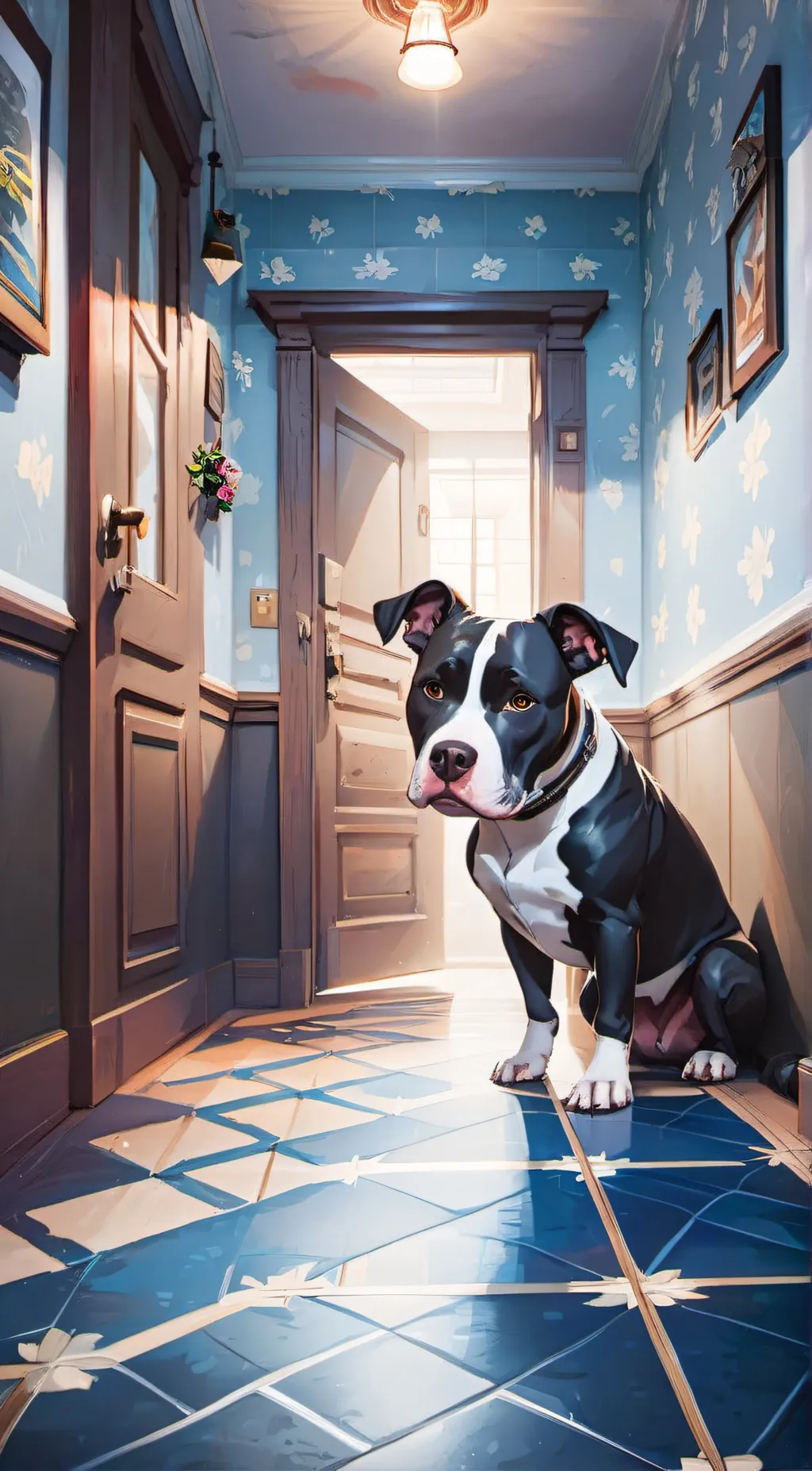 ai character: BAILIE BOOOOOOOO background