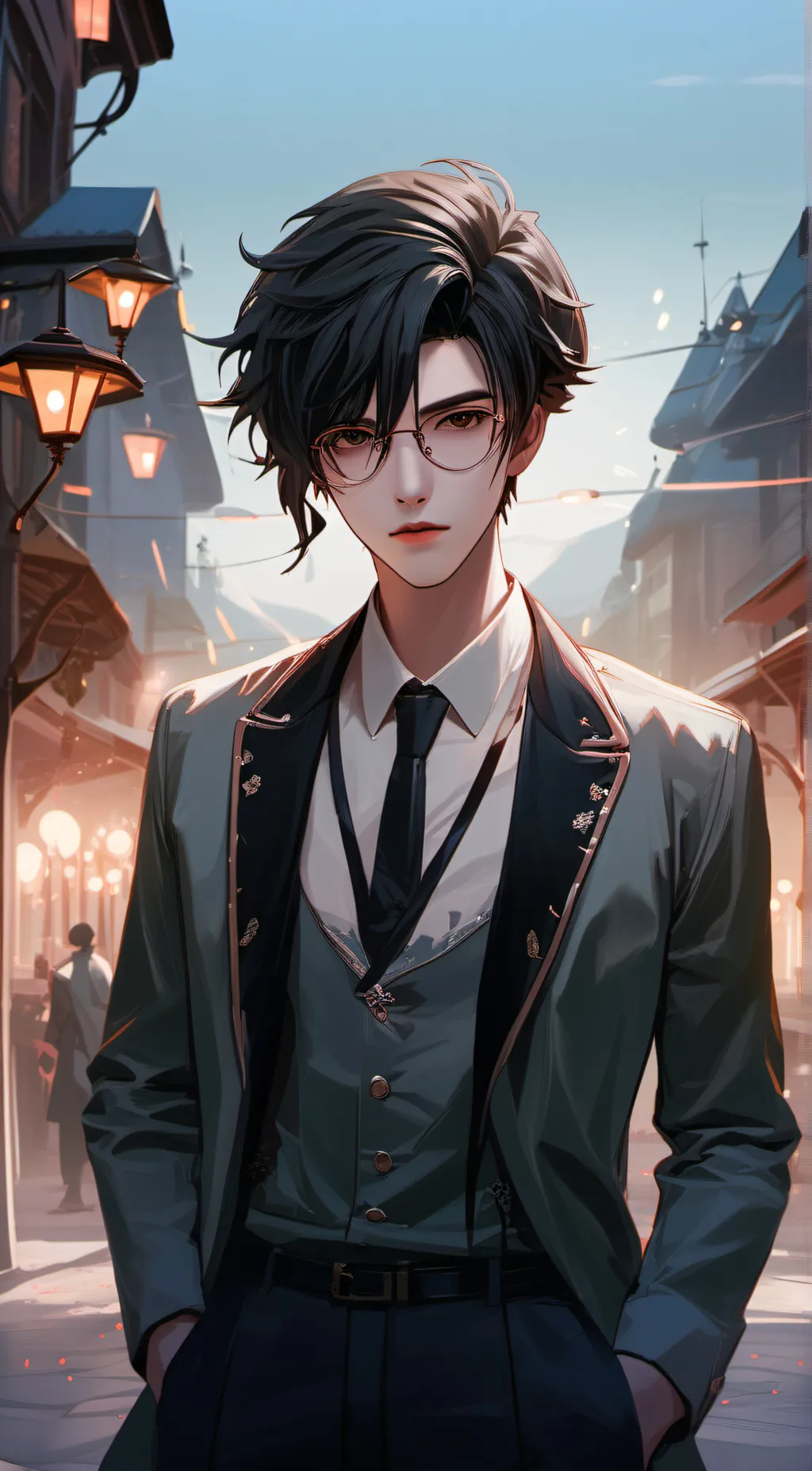 ai character: Nathaniel background