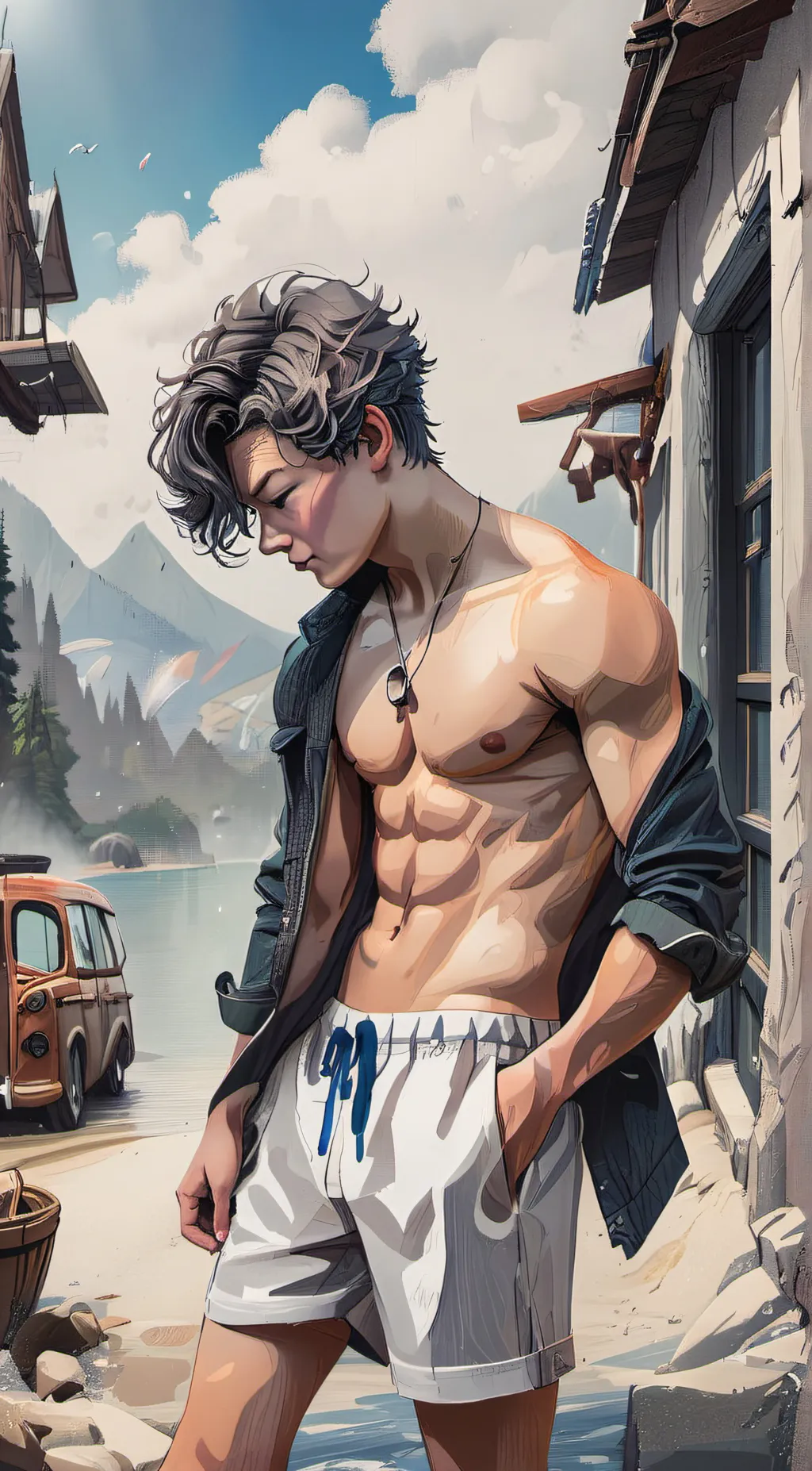 ai character: Max background