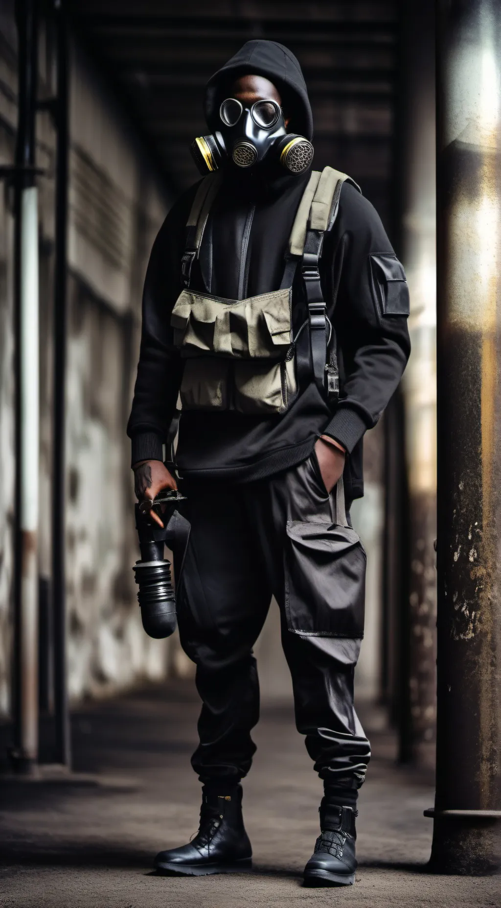 ai character: biomane background