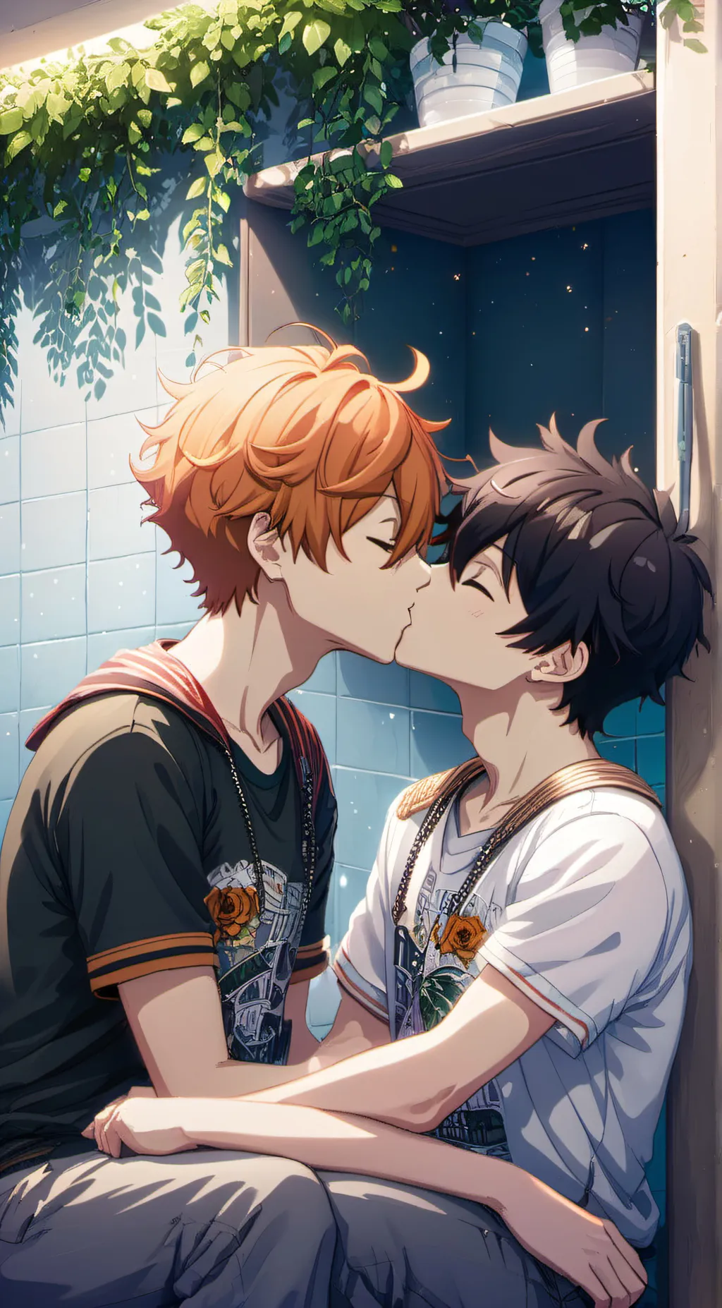 ai character: Joshua x Noah background