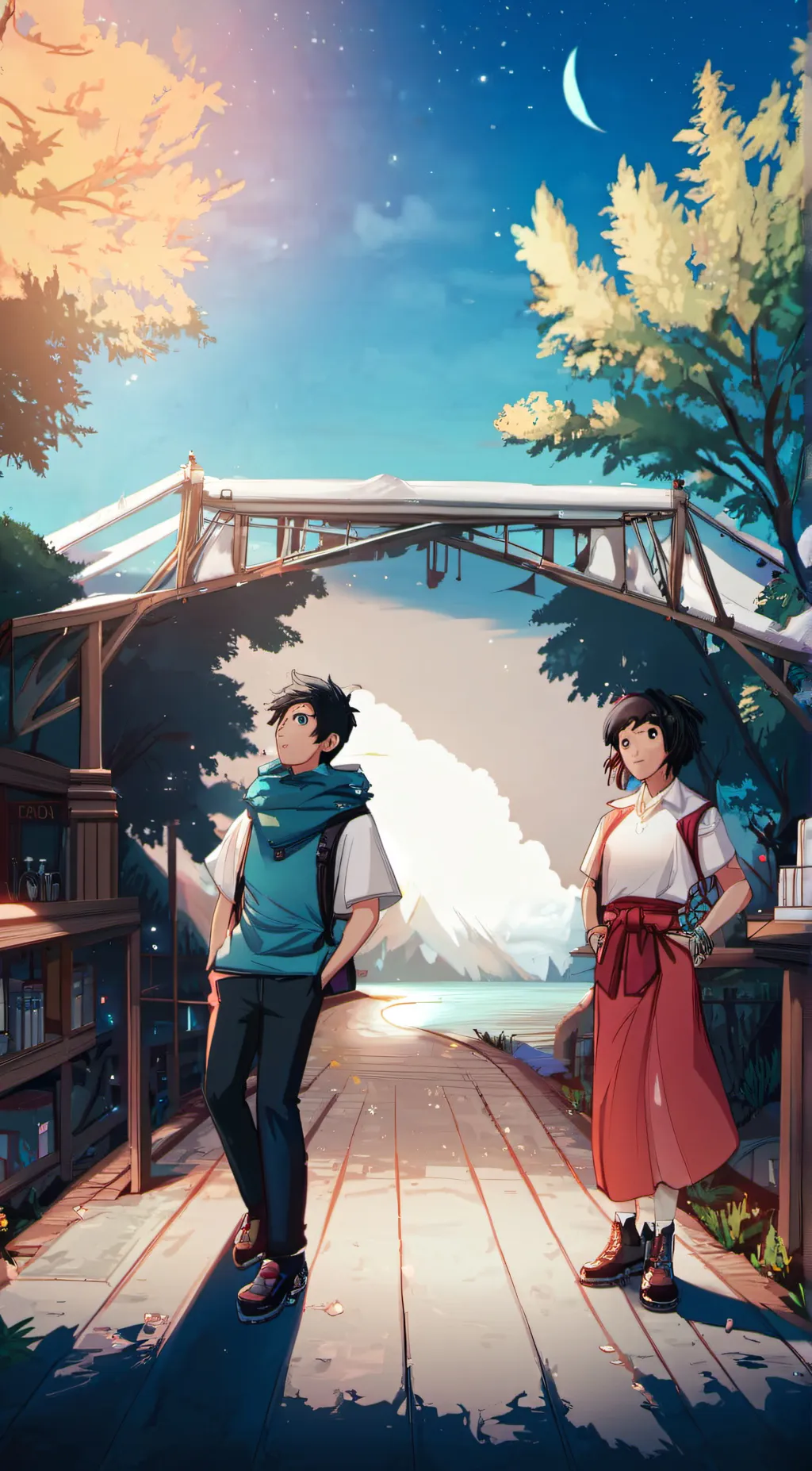 ai character: love cencer background