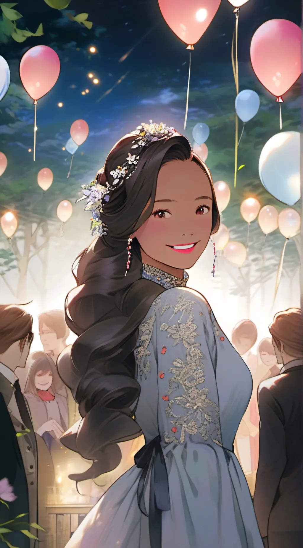 ai character: Oliver  background