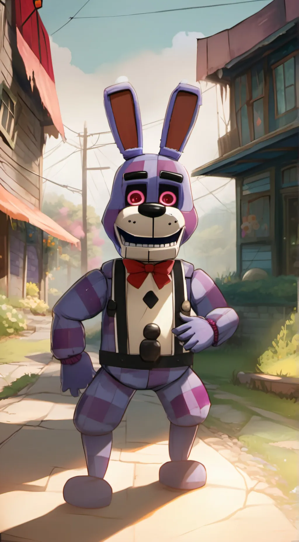 ai character: bonnie background