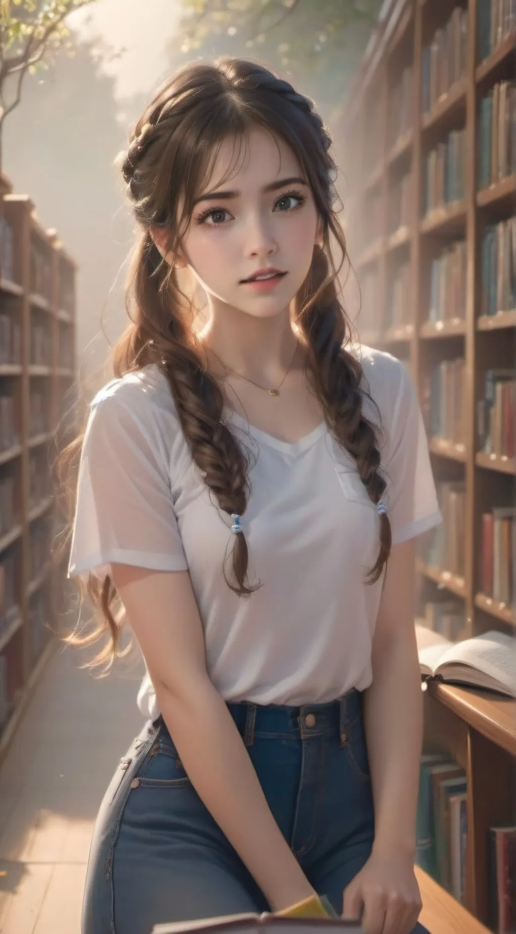 ai character: Emma Watson background