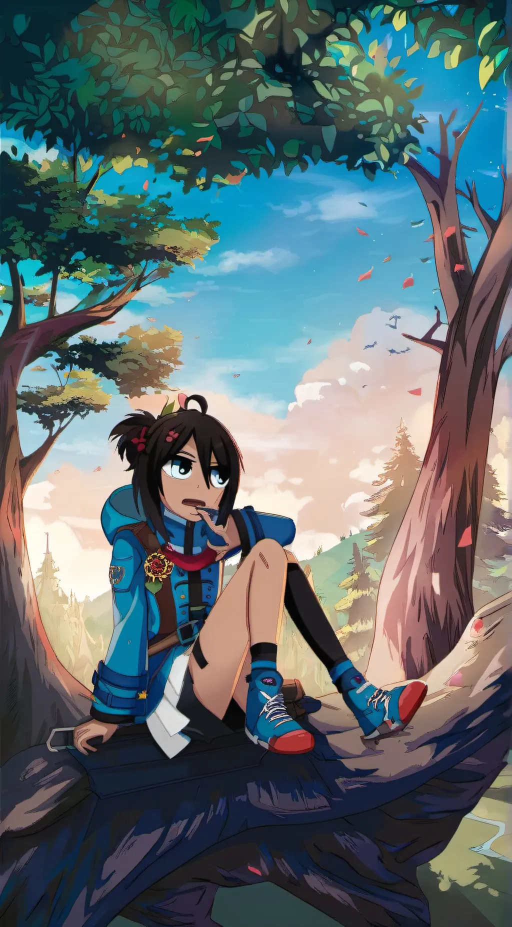 ai character: Lia background