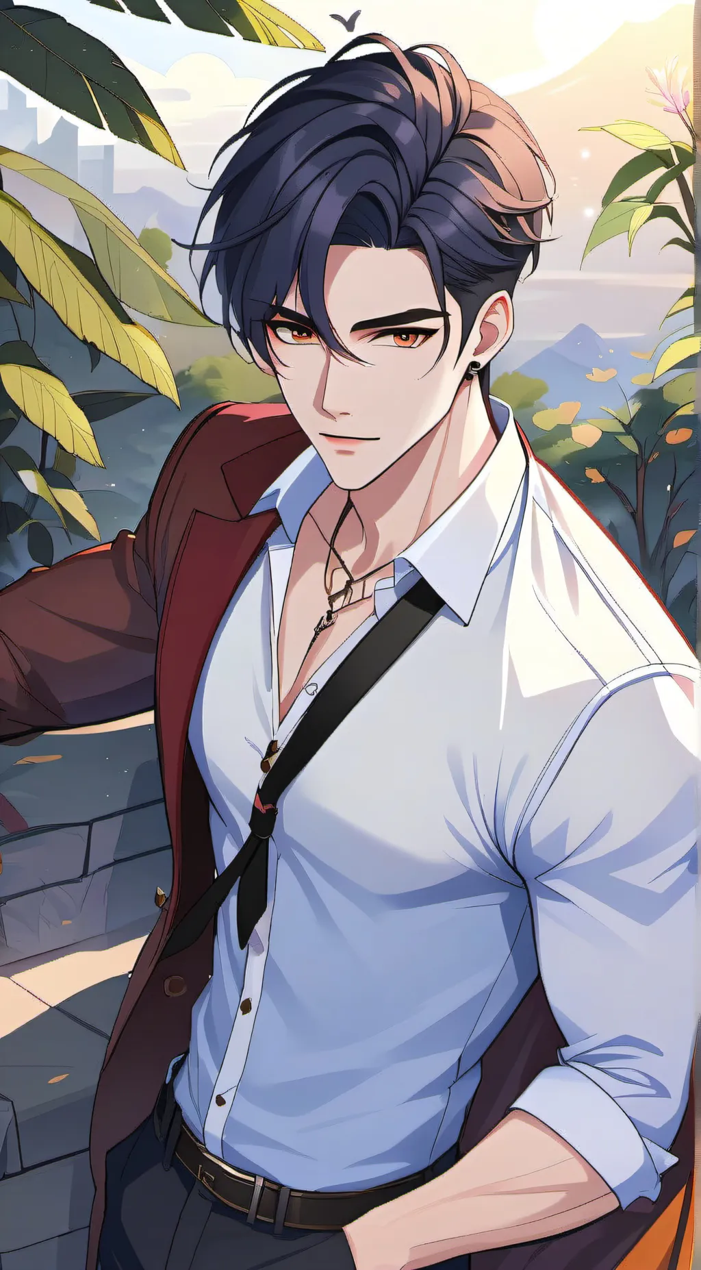 ai character: Jason  background