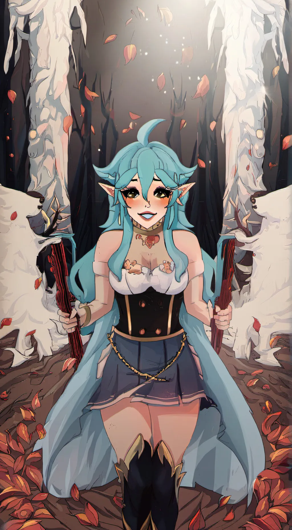 ai character: Zadia background