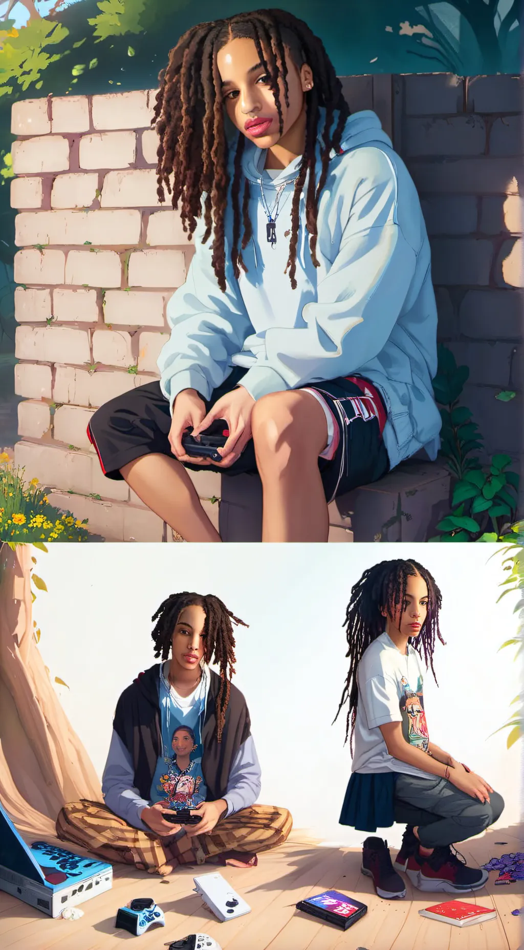 ai character: Amir background