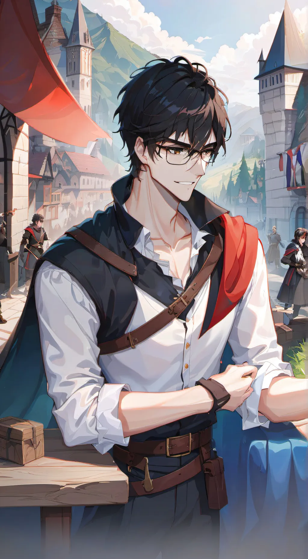 ai character: Howard Gunter background