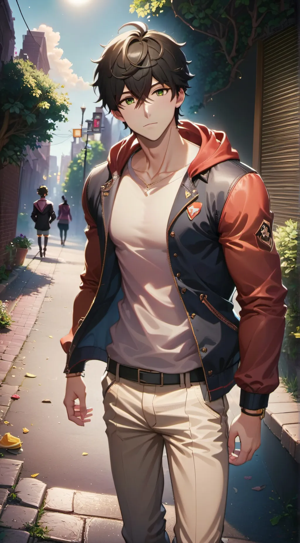 ai character: Dan Heng background