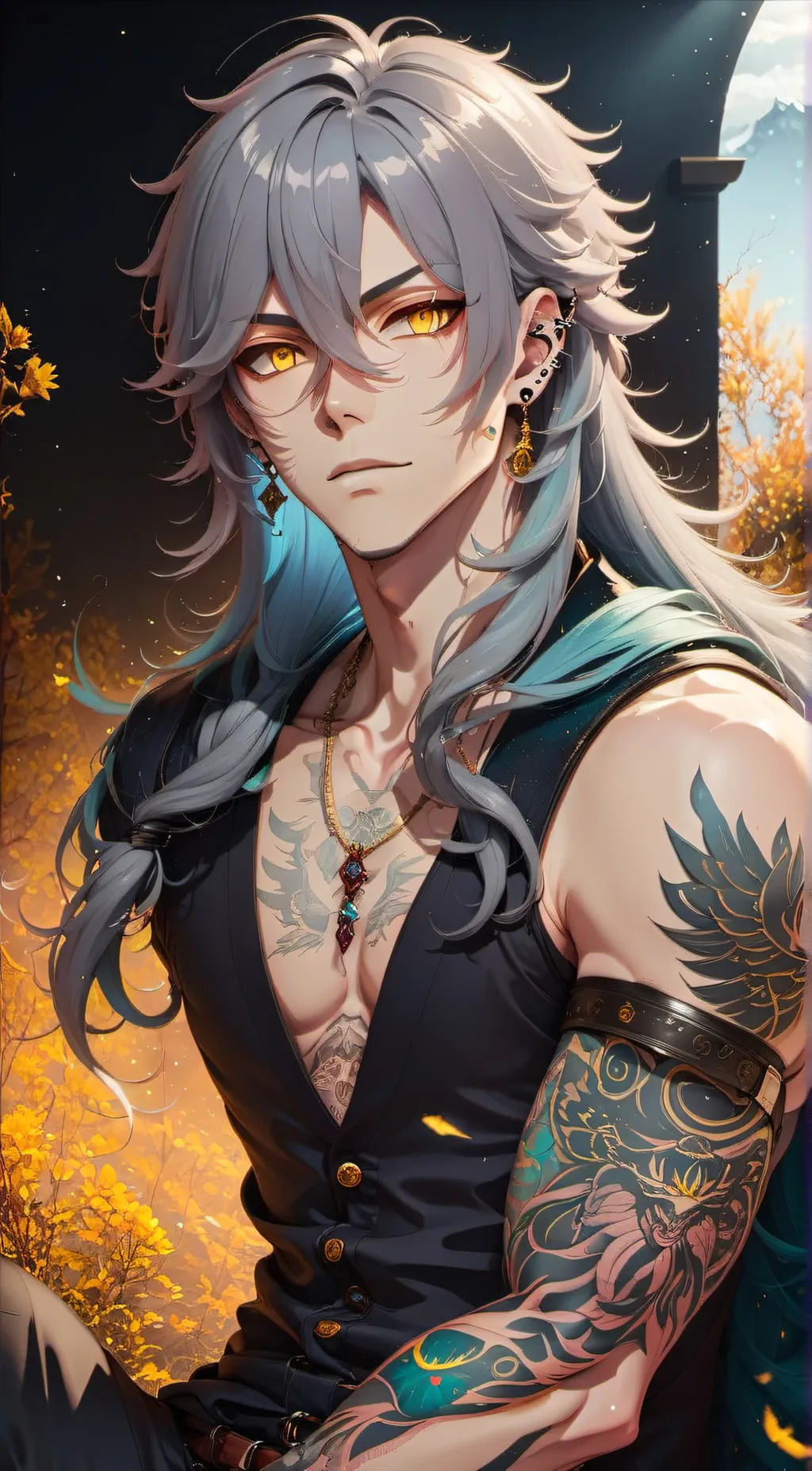 ai character: Cedric background