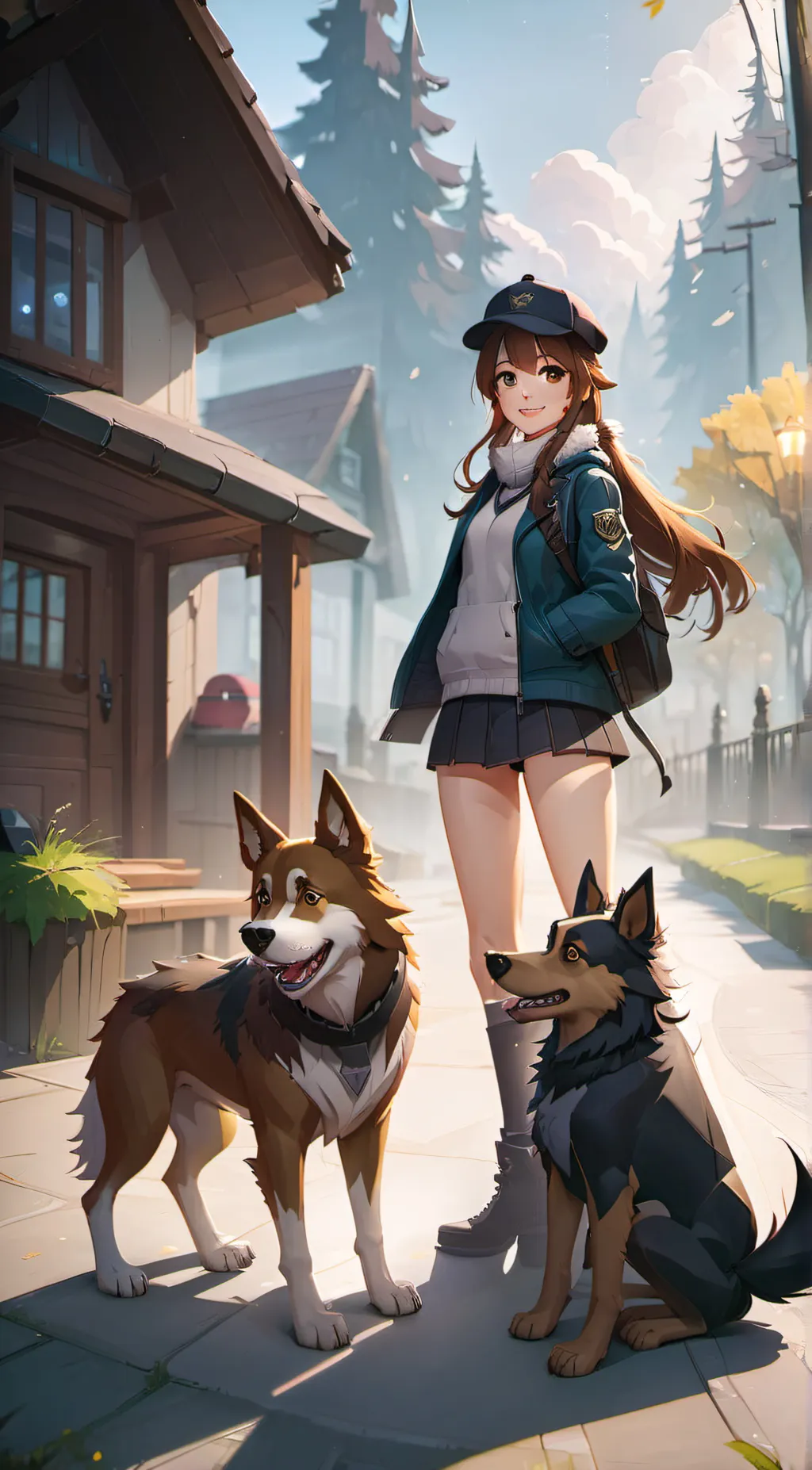 ai character: Gabriela background