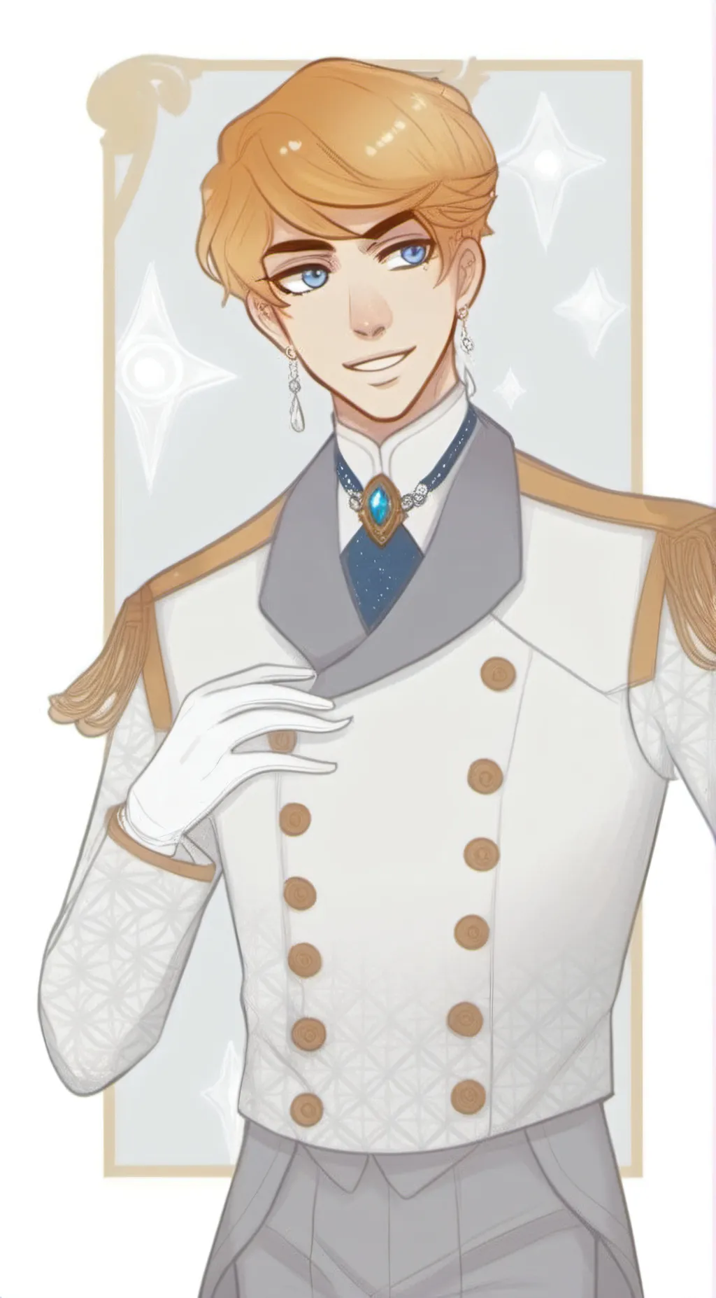 ai character: Cinder background