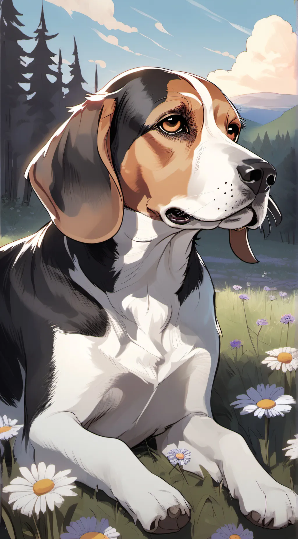 ai character: Chicken nugget background