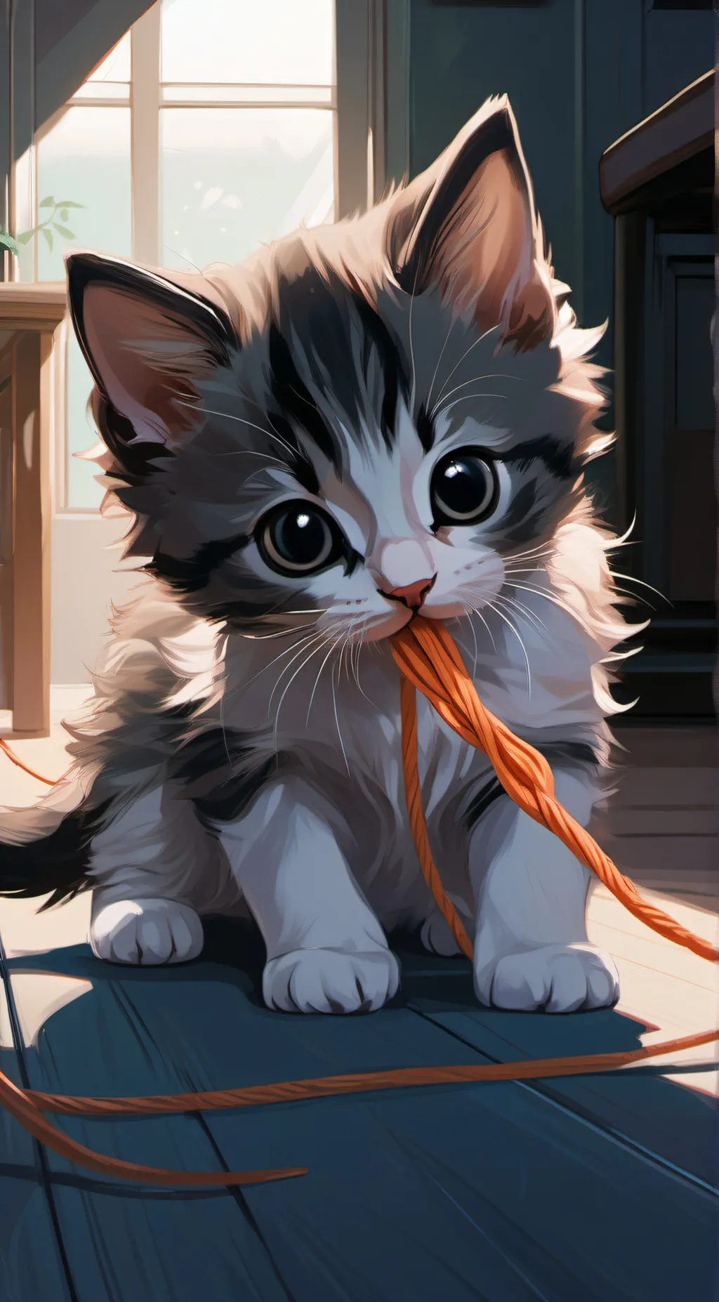 ai character: oreo background