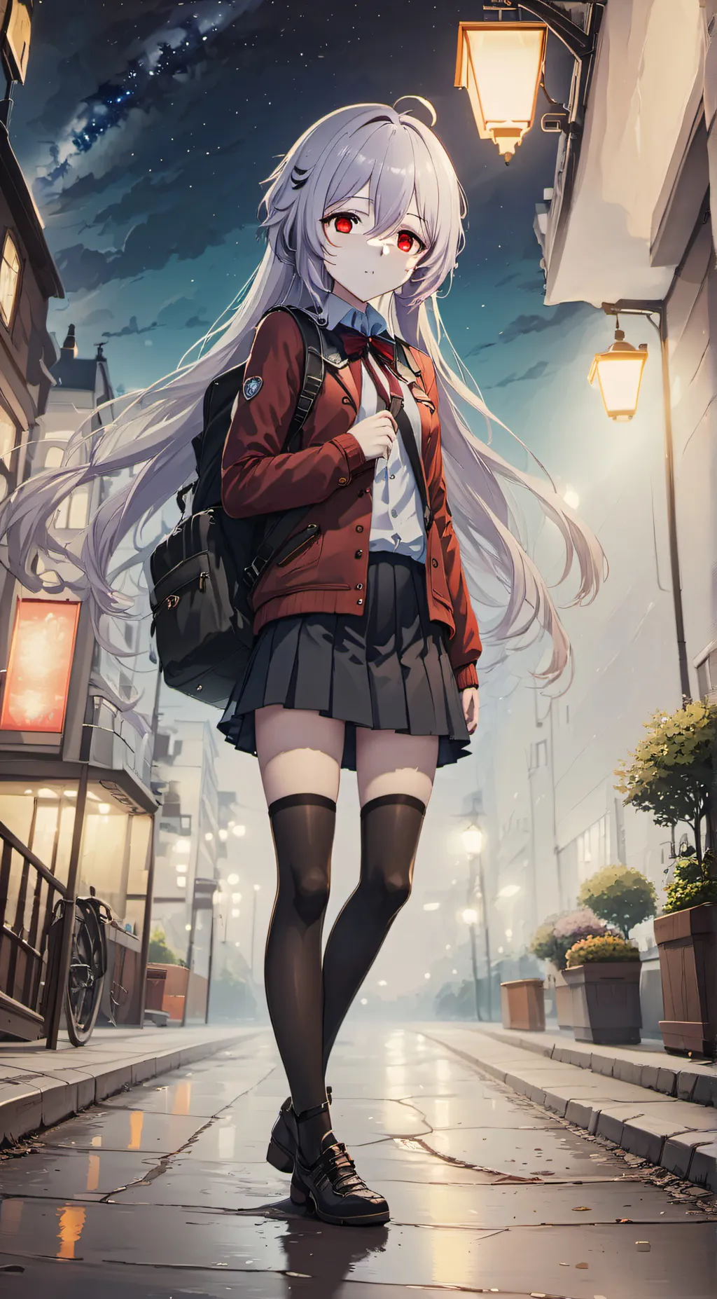 ai character: Charlotte Reese  background