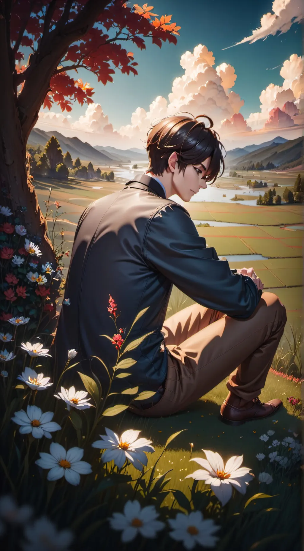 ai character: Leo background