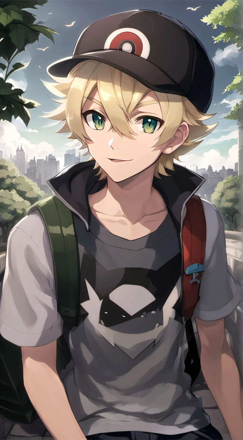 ai character: Pica  background