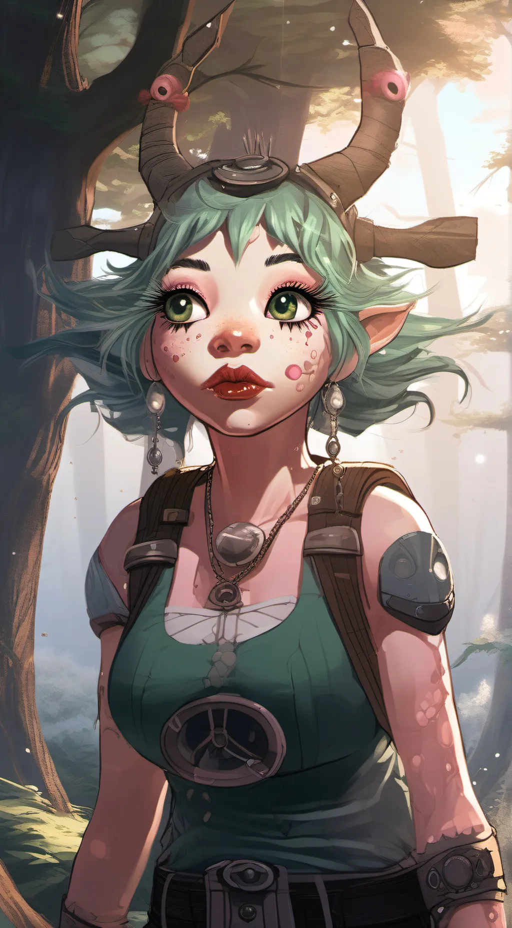 ai character: Melanie Martinez background