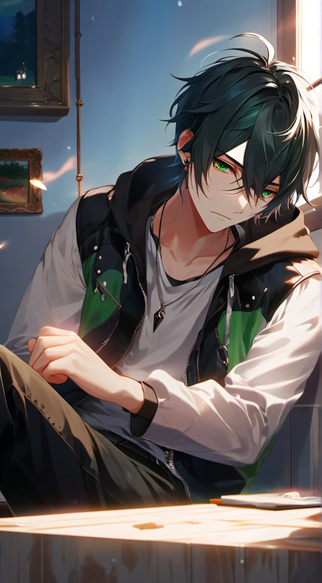 ai character: Marcus background