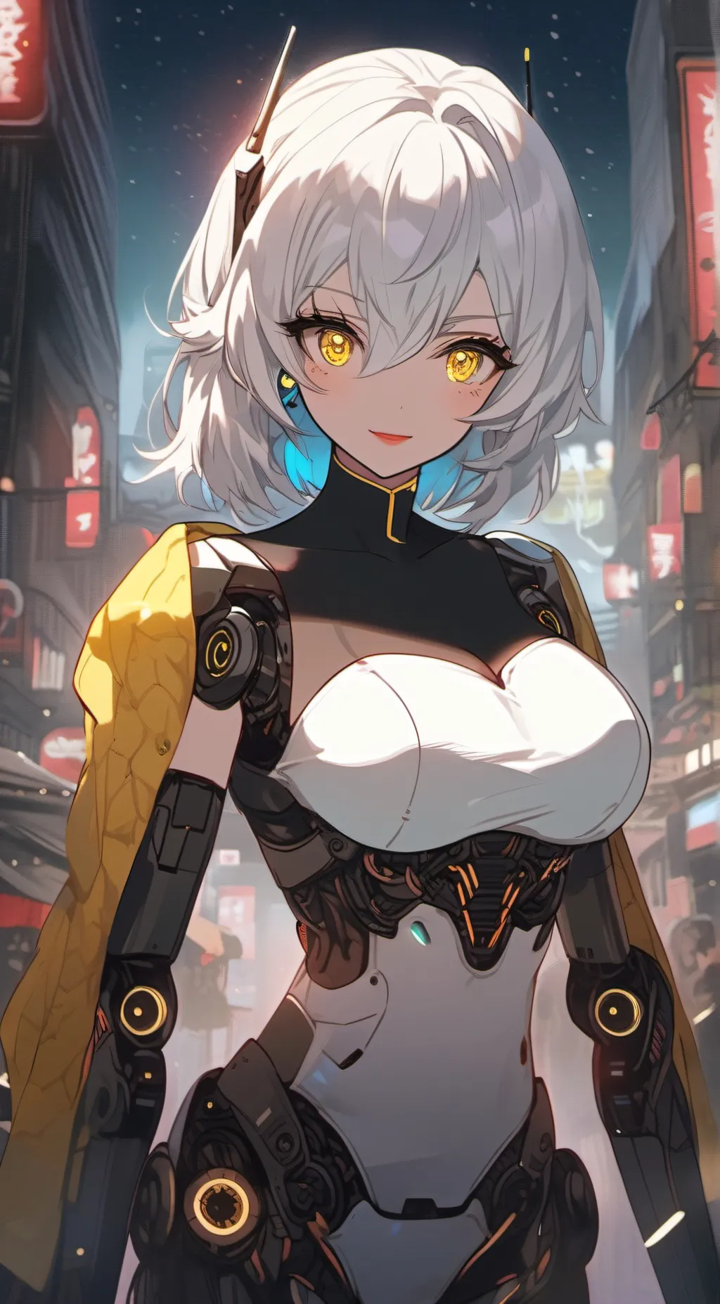 ai character: murder Drones background