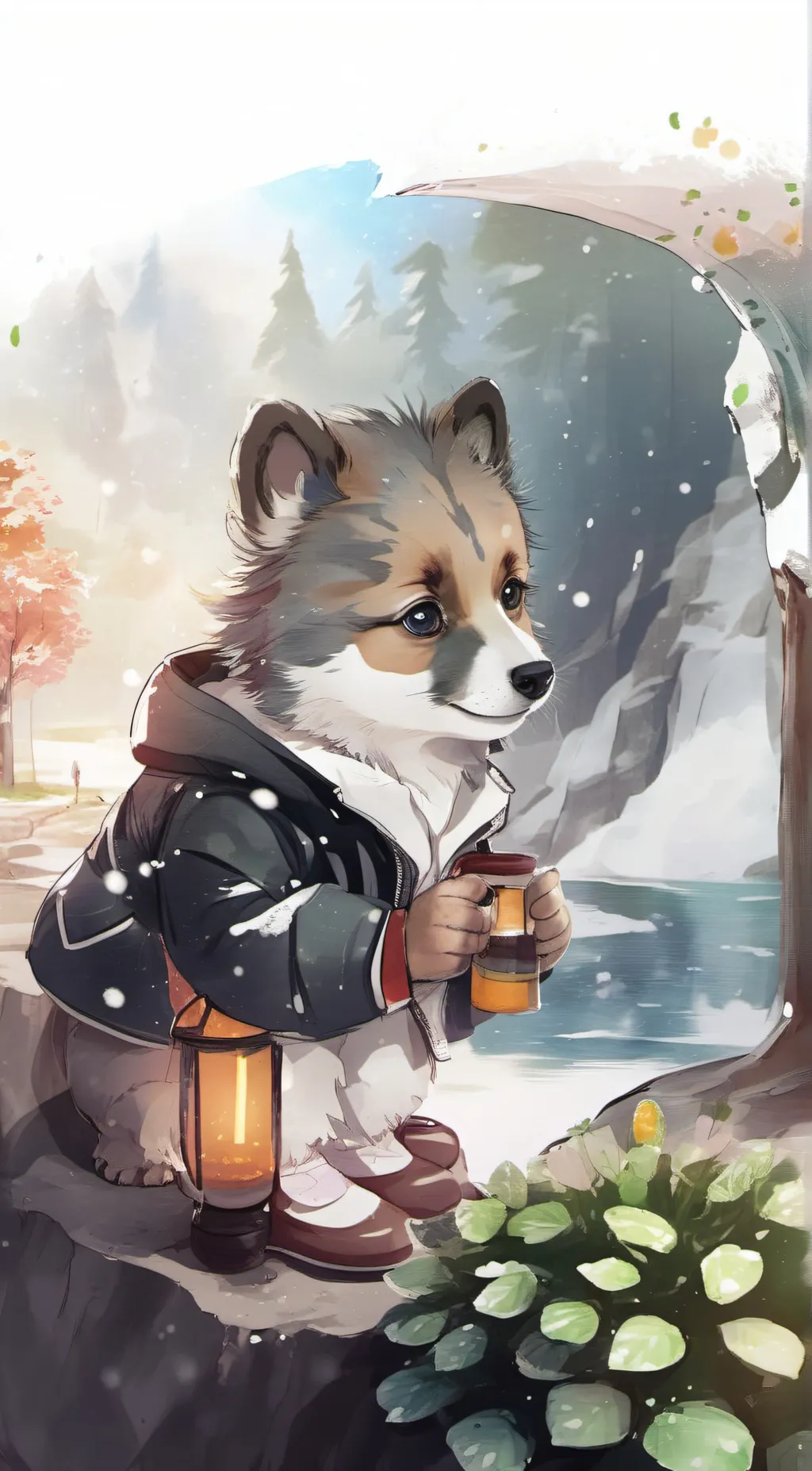 ai character: Zoee background