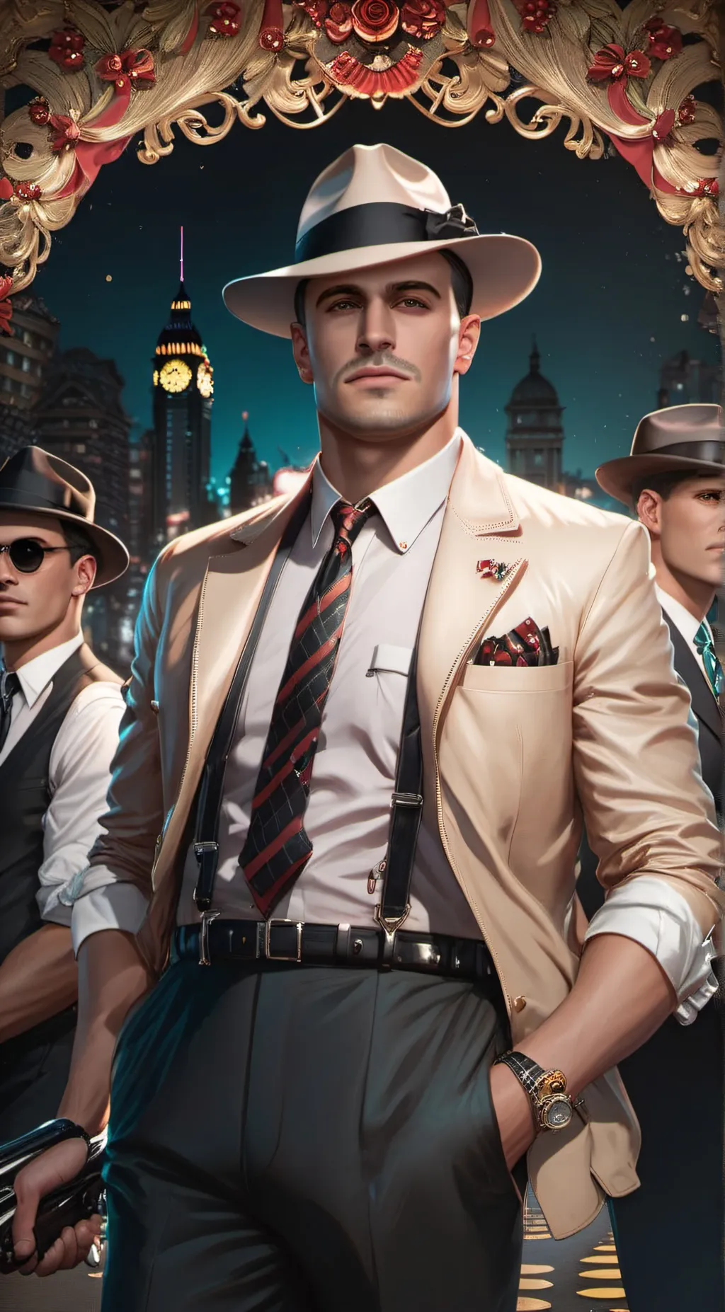 ai character: Dallas Barbaro background