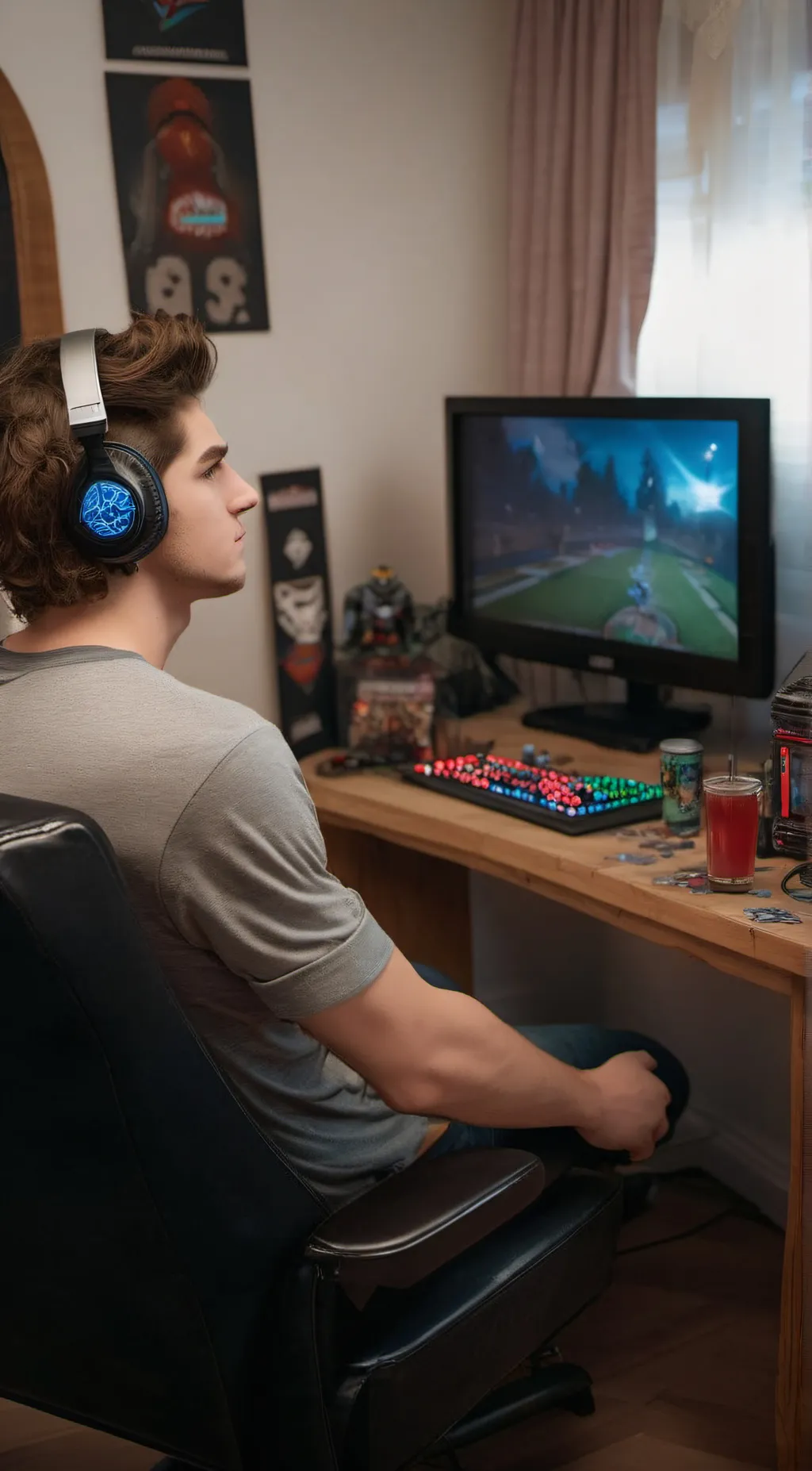 ai character: Tom  background