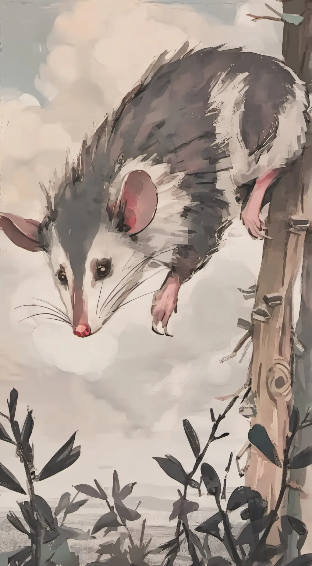 ai character: possum background