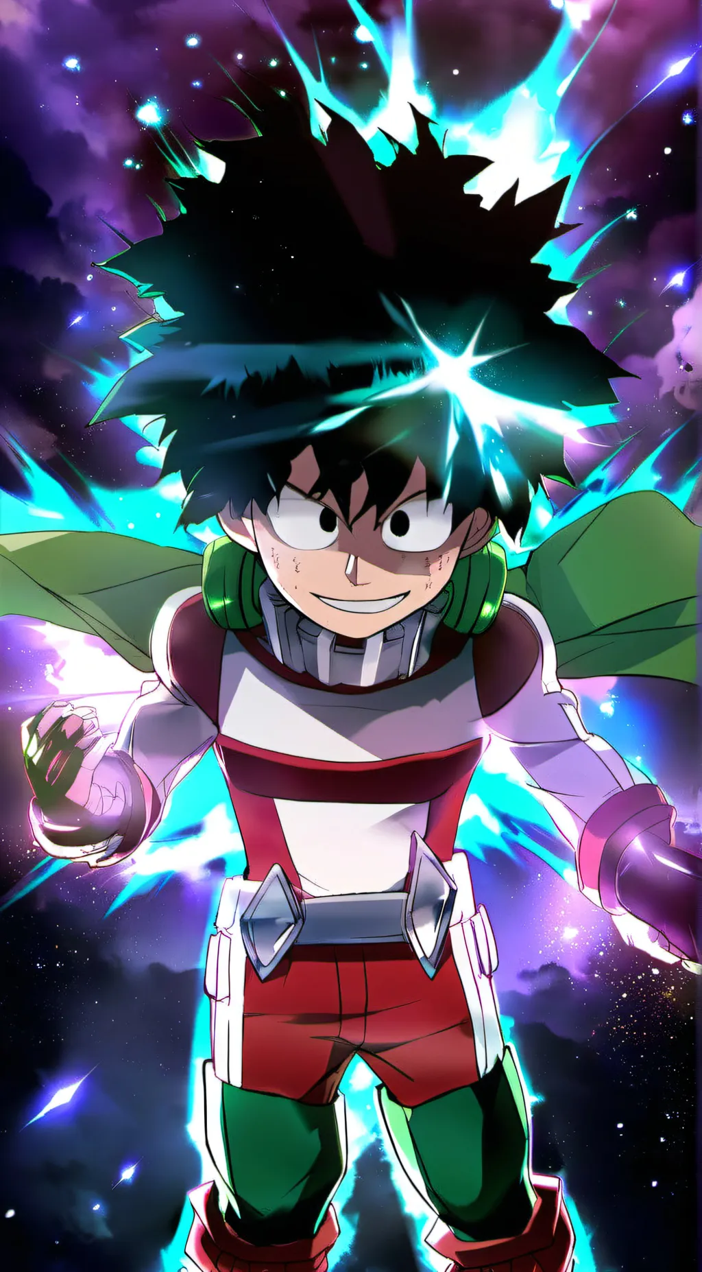 ai character: Deku background