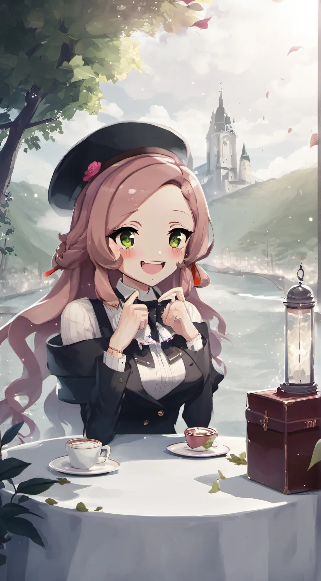 ai character: kuromi background