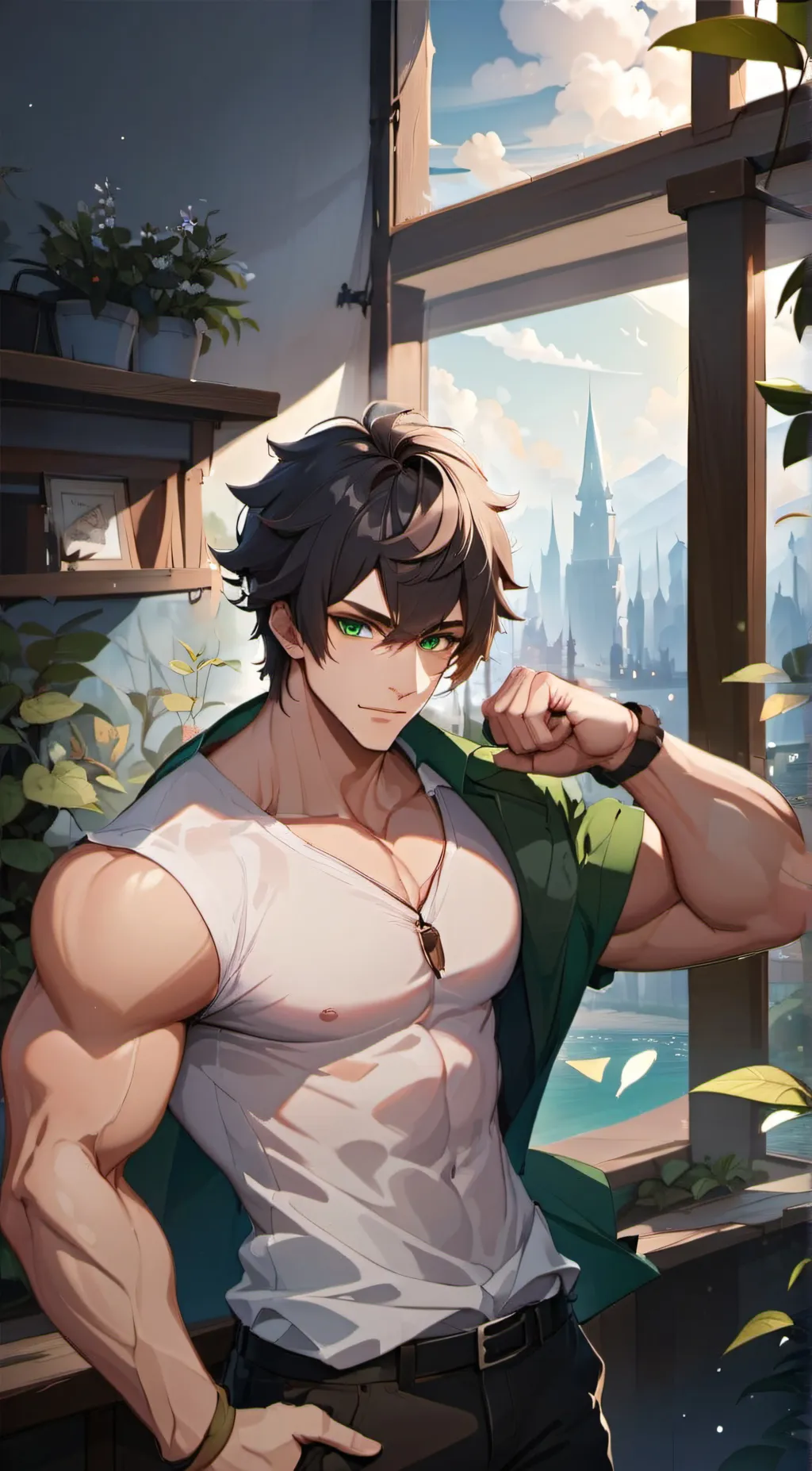 ai character: Jake background