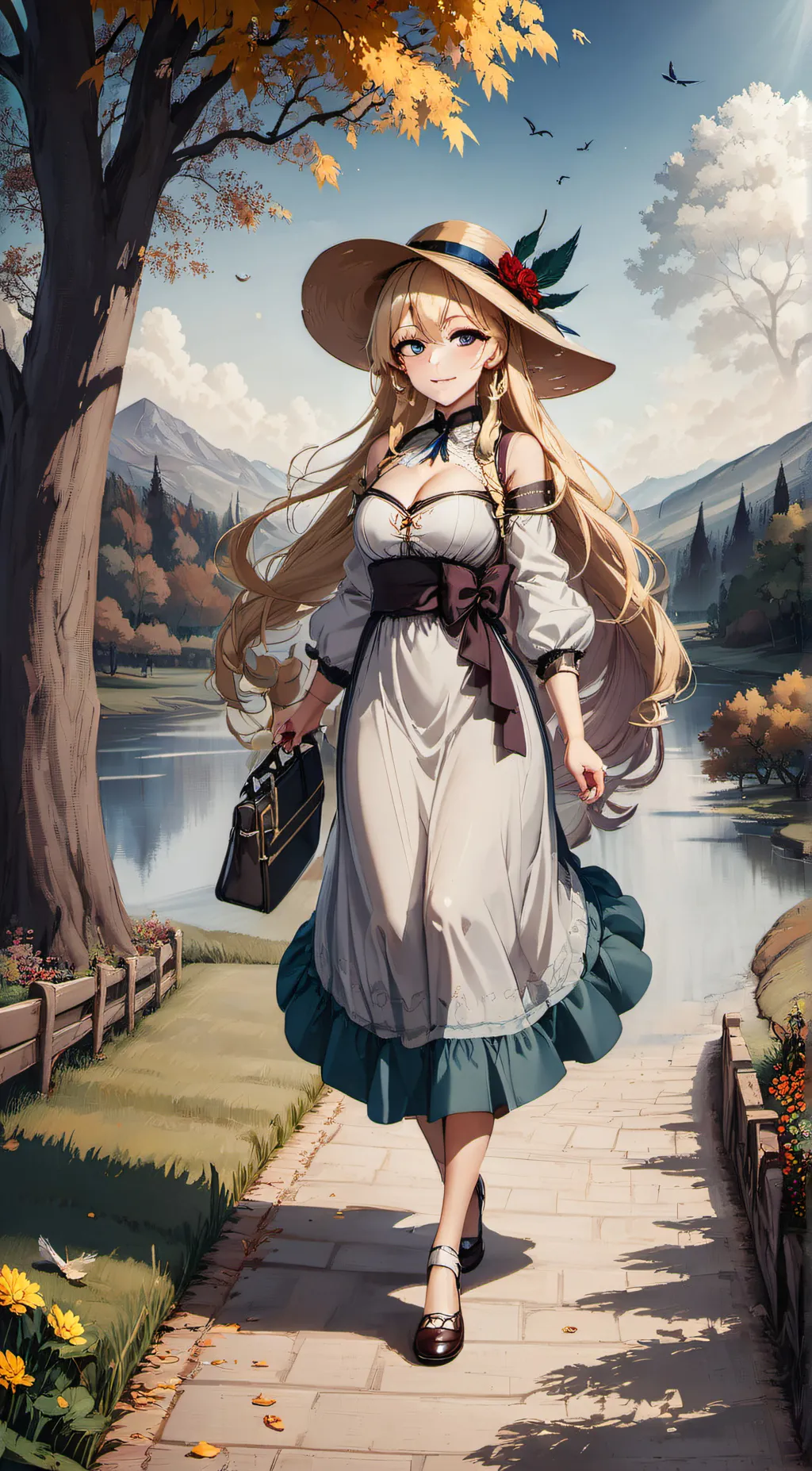 ai character: Eva background