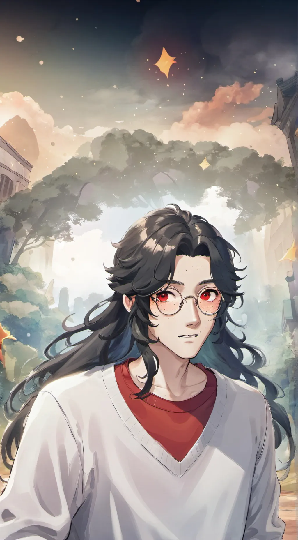 ai character: Vincent Aeryn  background