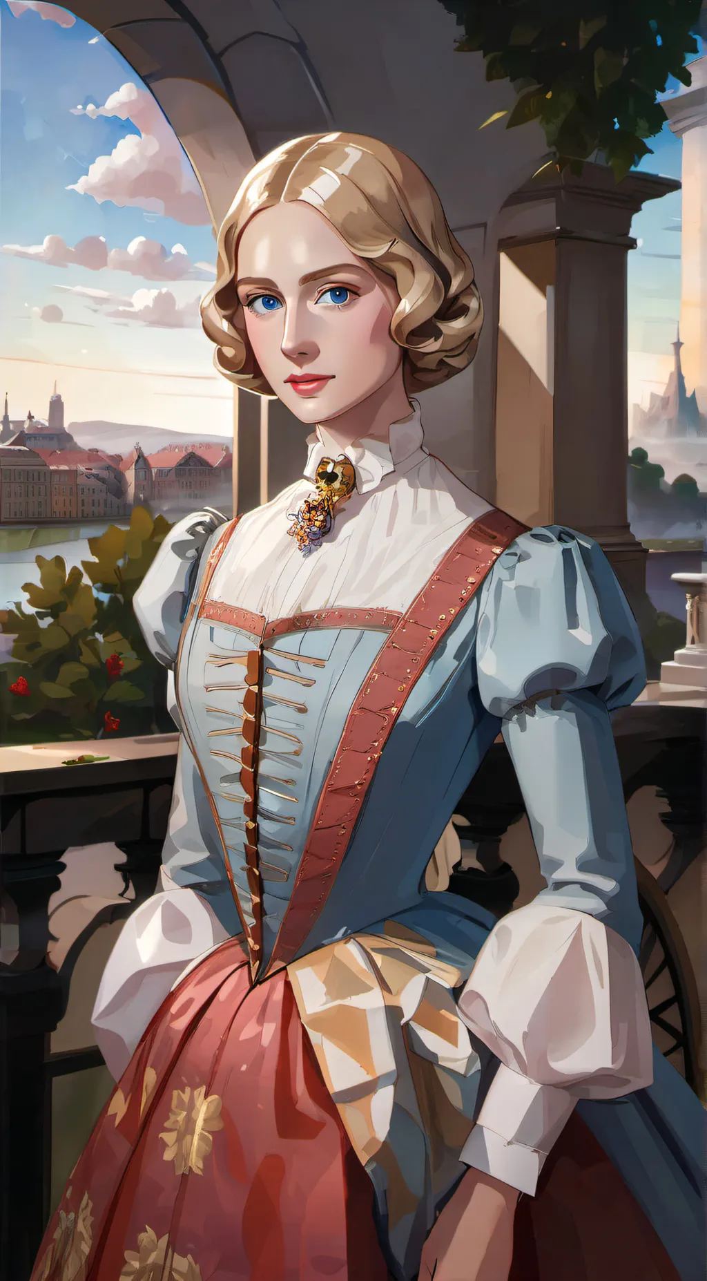 ai character: Amelie background