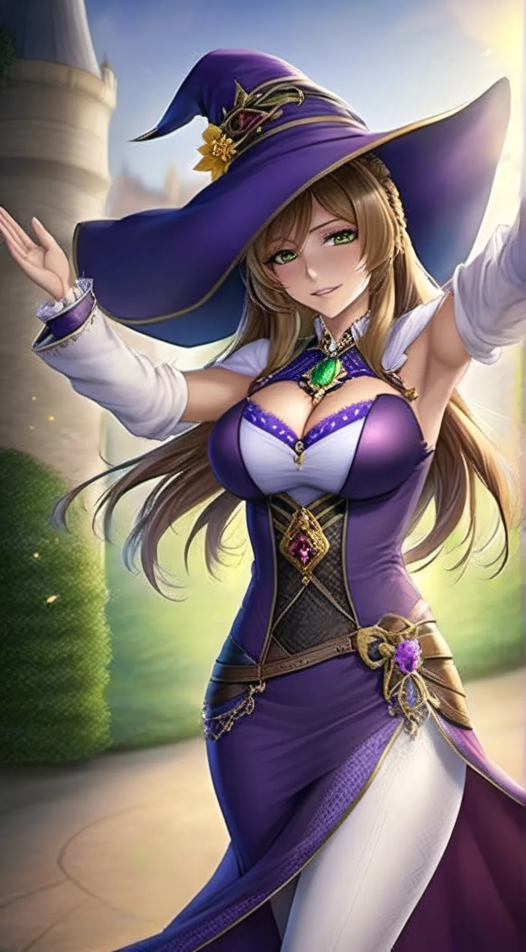 ai character: Lisa Minci background