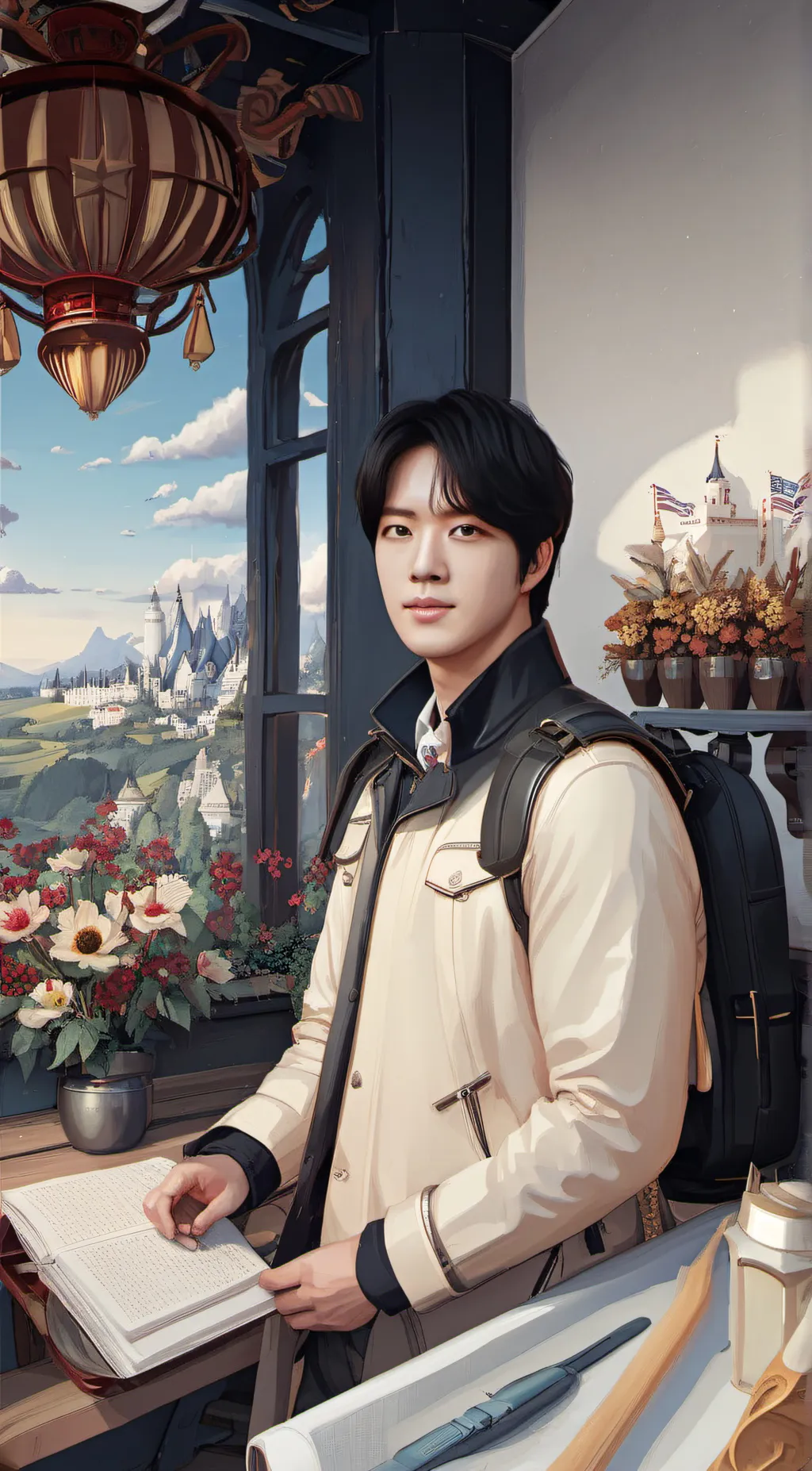 ai character: Alex background