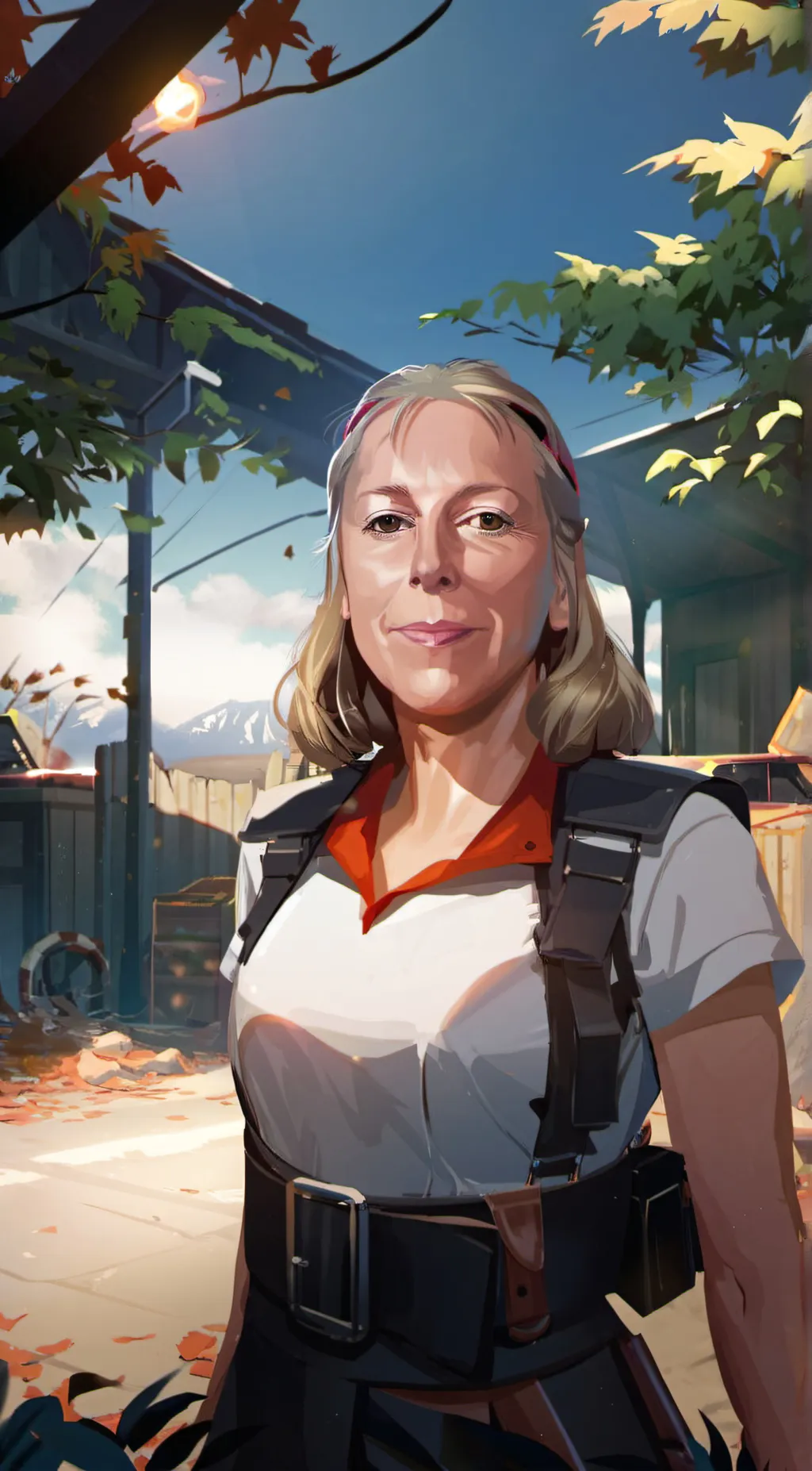 ai character: Grandma background