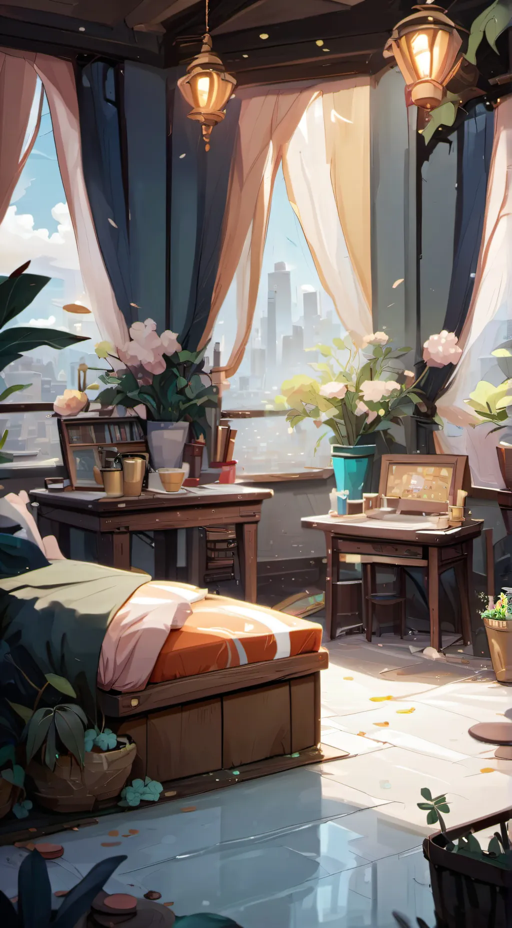 ai character: Amelia background