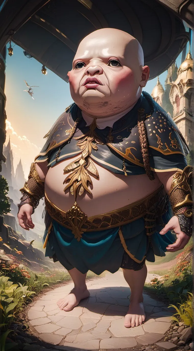 ai character: Chunky chunkling background