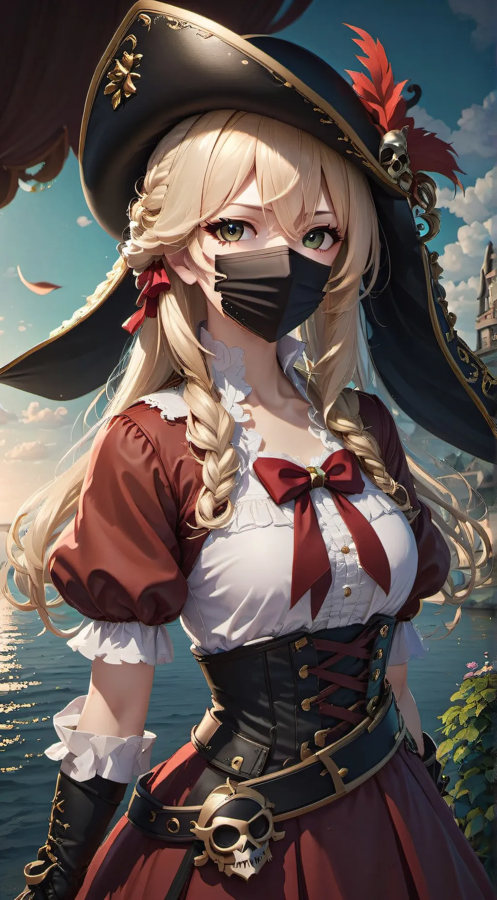 ai character: Kandy background