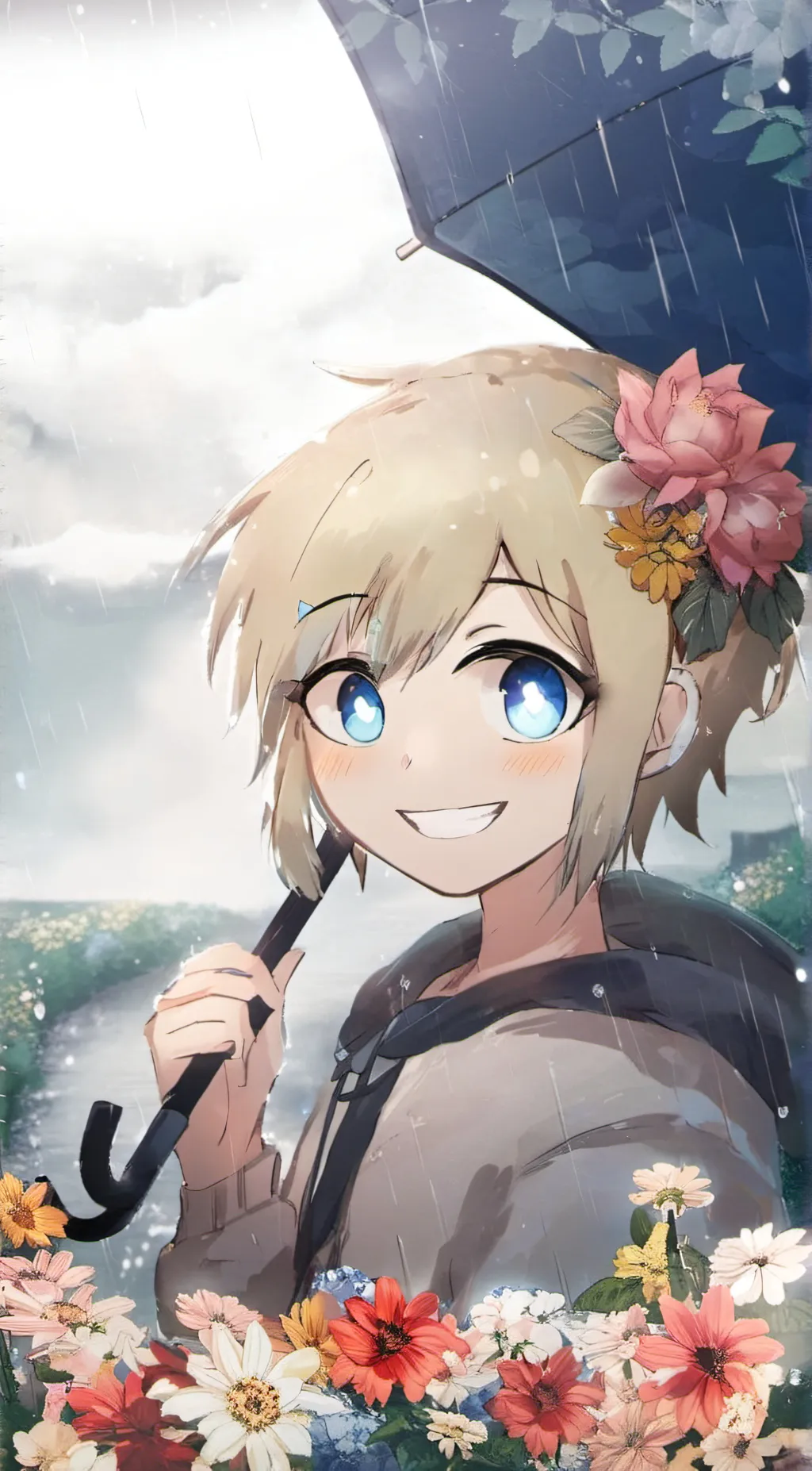 ai character: basil! background