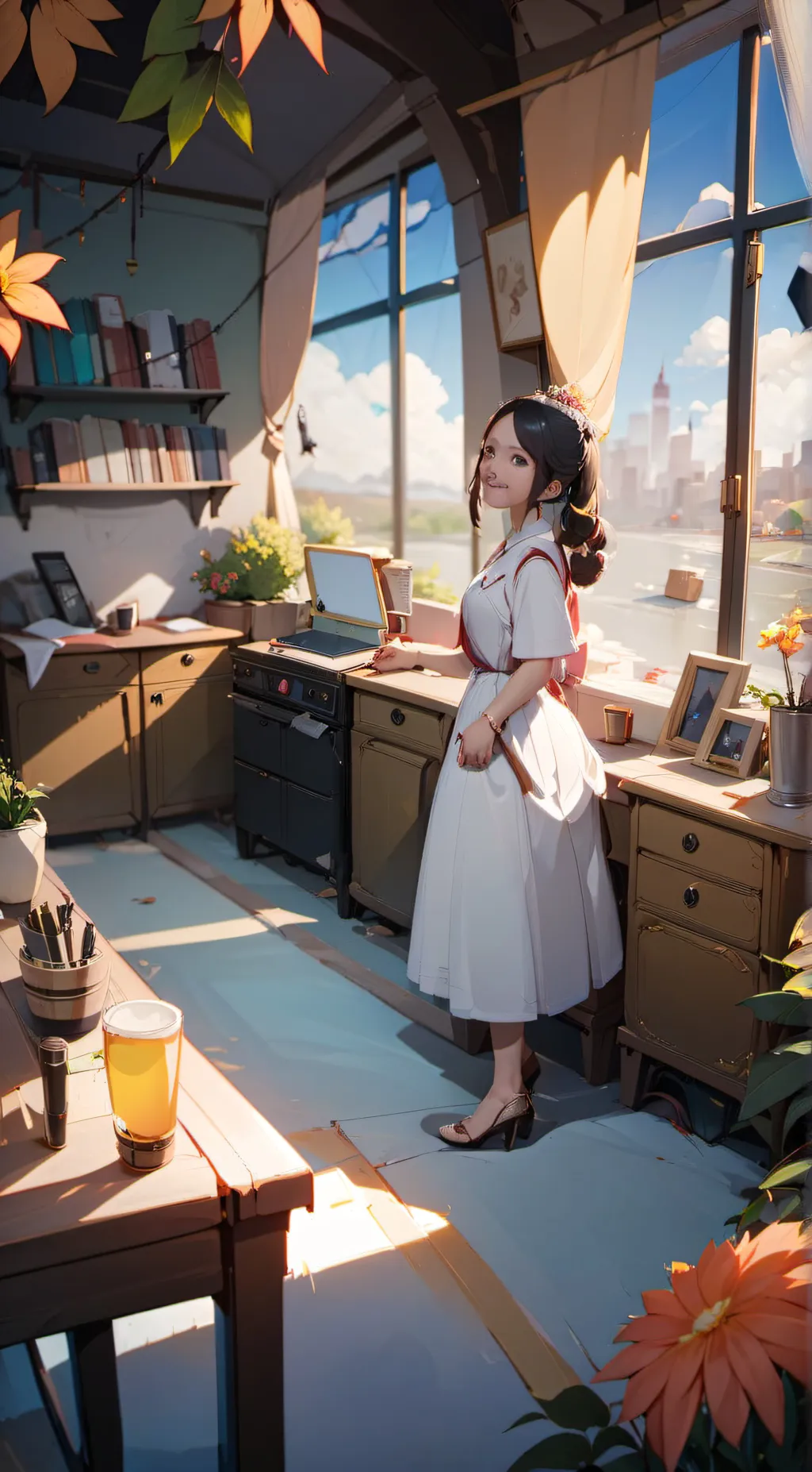 ai character: Adam background