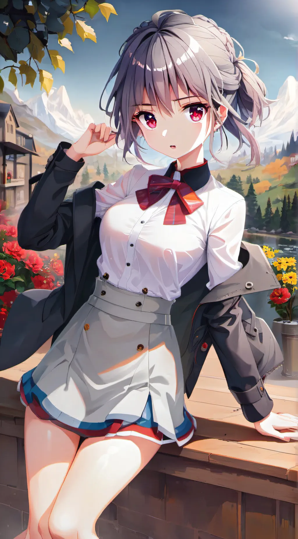 ai character: Elizabeth  background