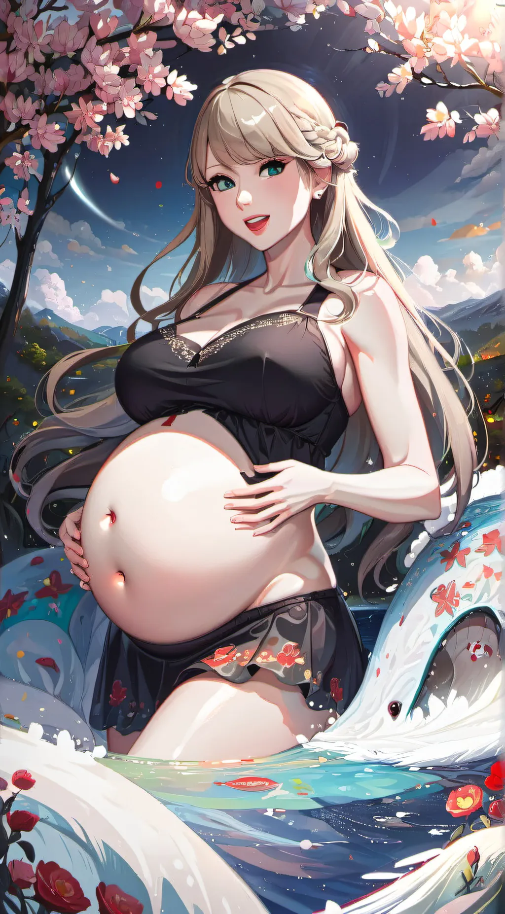 ai character: Taylor swift  background