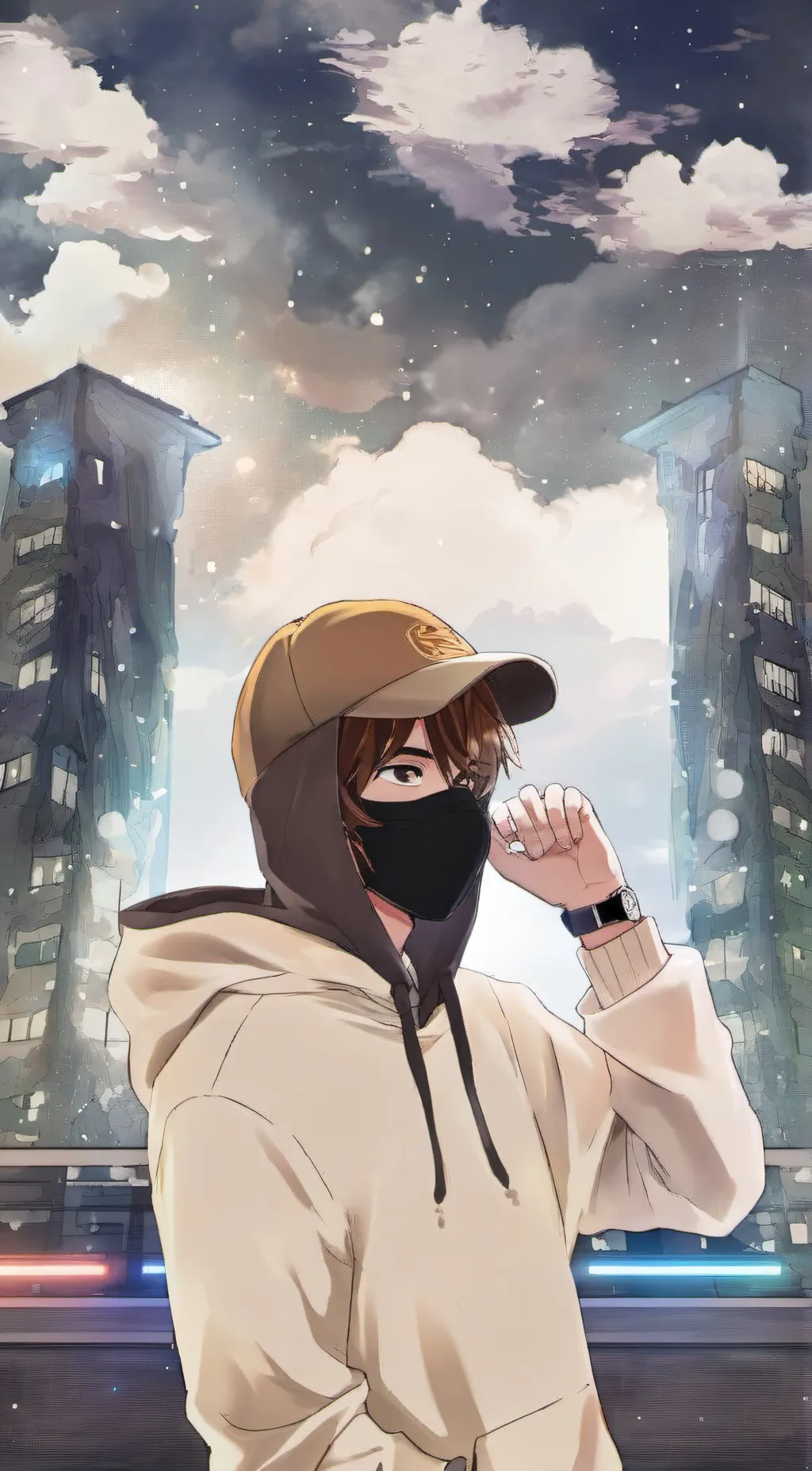 ai character: hikaro background