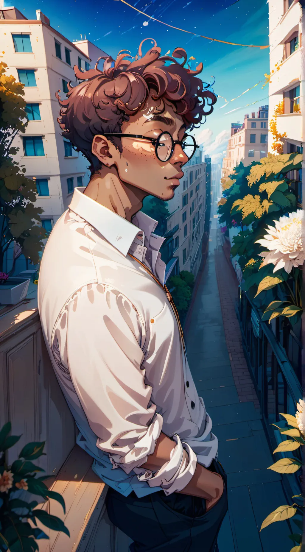 ai character: Theodore background