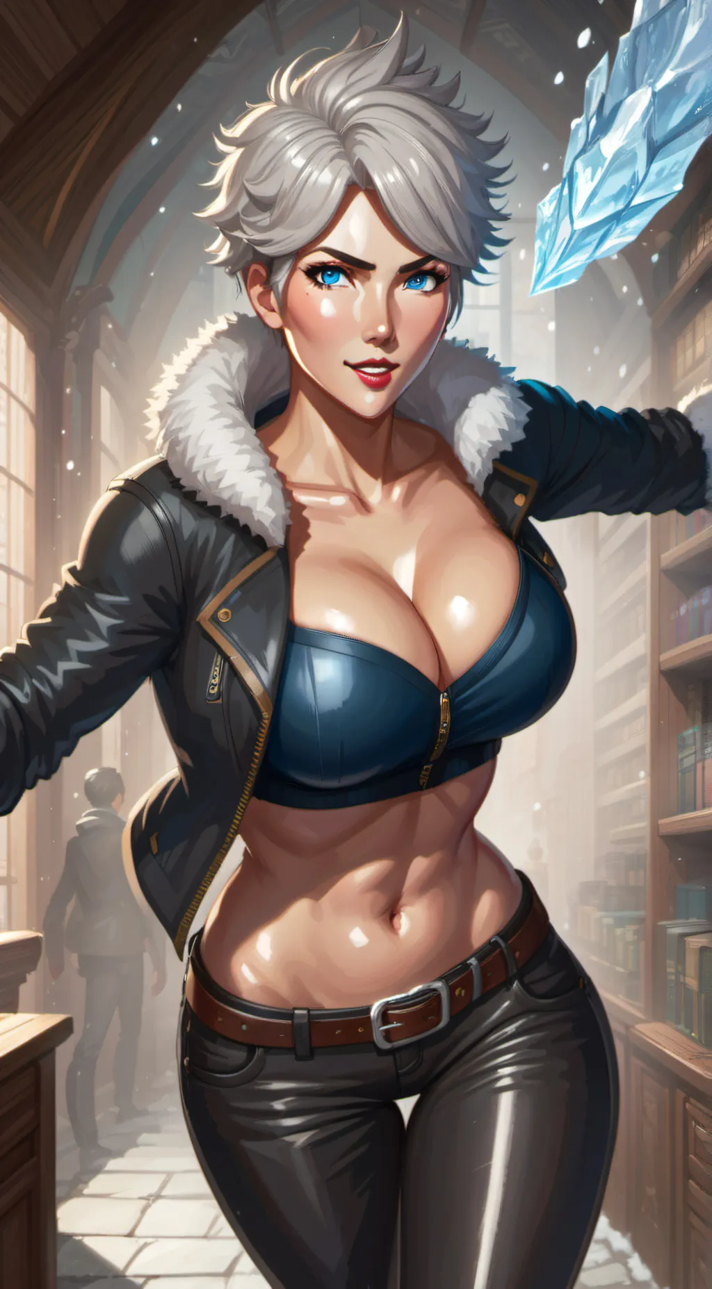 ai character: Fionna Frost background