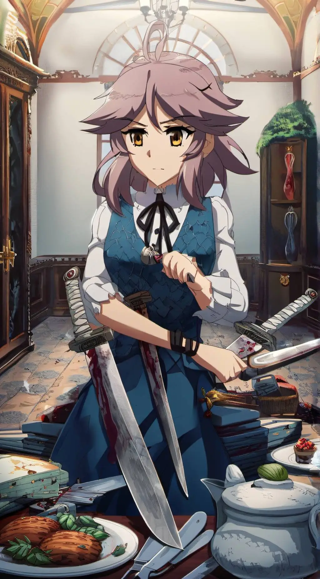 ai character: Sakuya Izayoi background